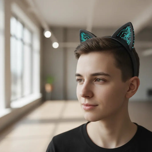 How Twitching Cat Ear Headbands Work in 2025-Meowgic Base