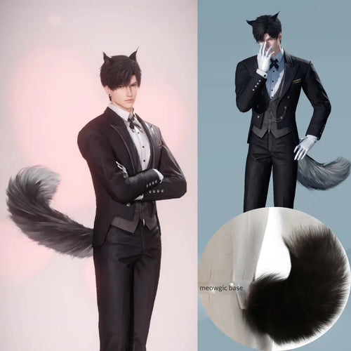 Dynamic Electric Wolf Tail - Cosplay & Fashion Motion - Meowgicbase
