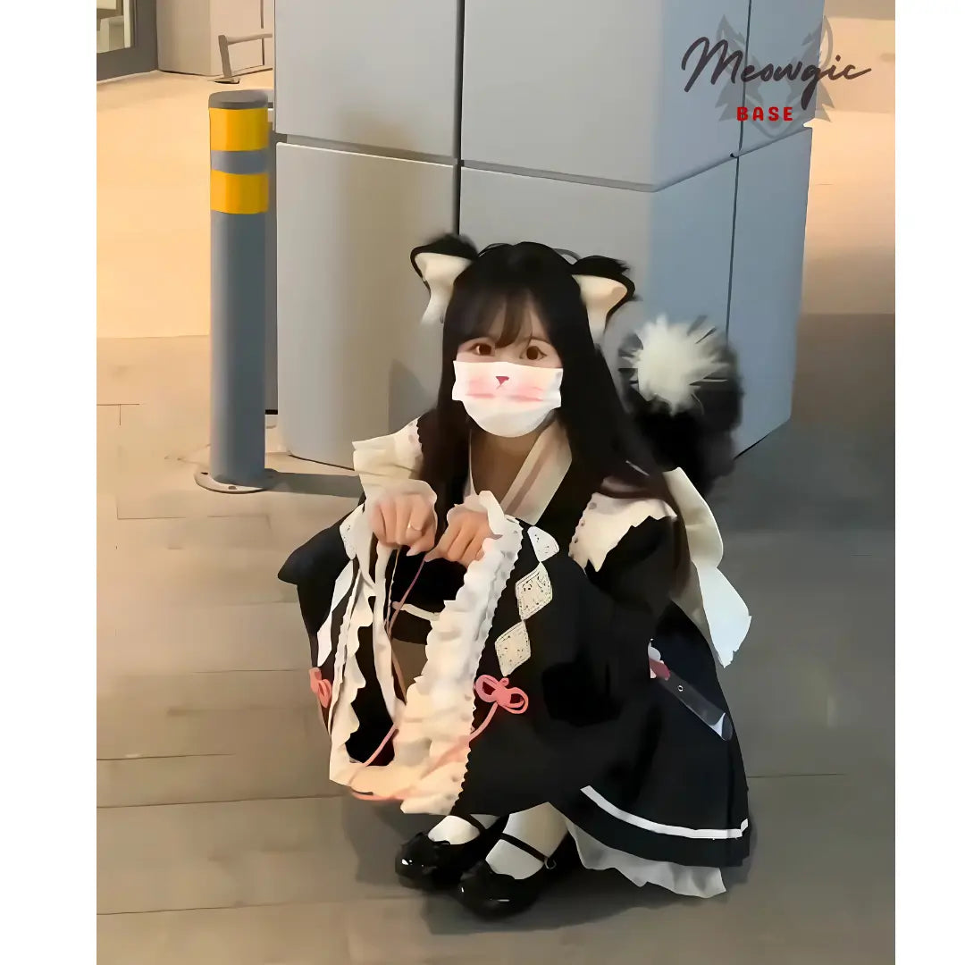 Dynamic Electric Wolf Tail - Cosplay & Fashion Motion - Meowgicbase