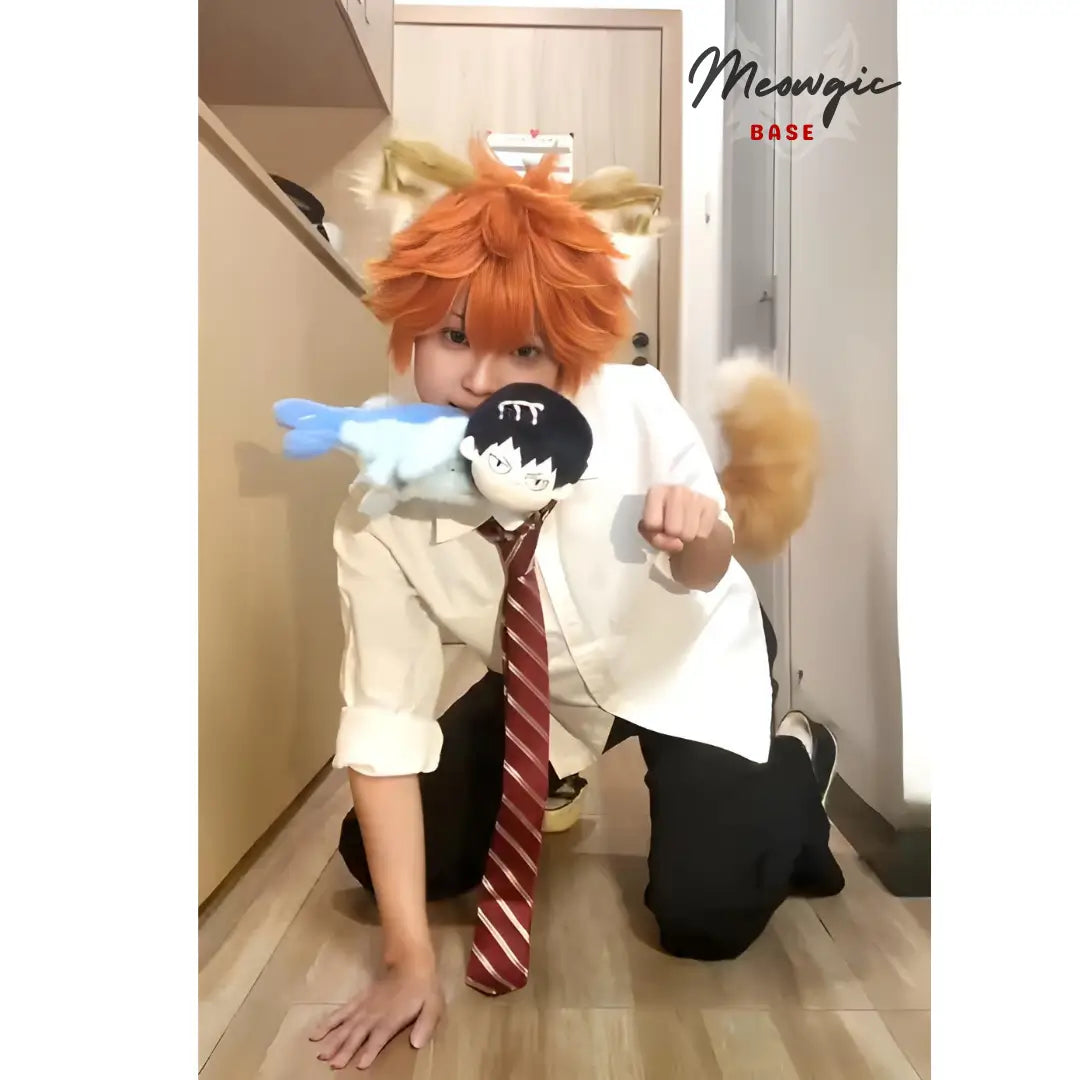 Handmade Red Fox Electric Moving Tail - - Meogicbase