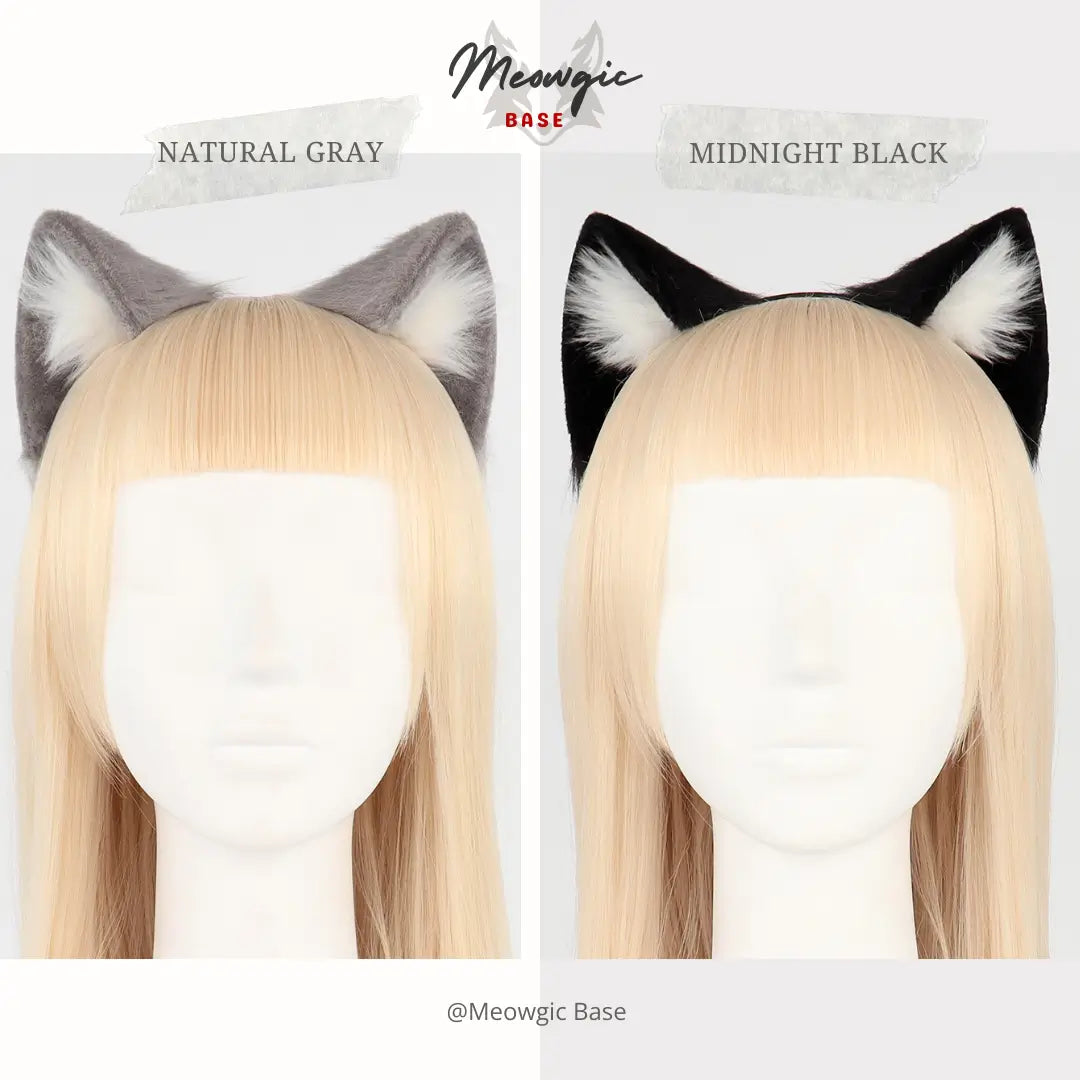 Japanese Handmade Fox Ears Headband for Cosplay - Meowgicbase