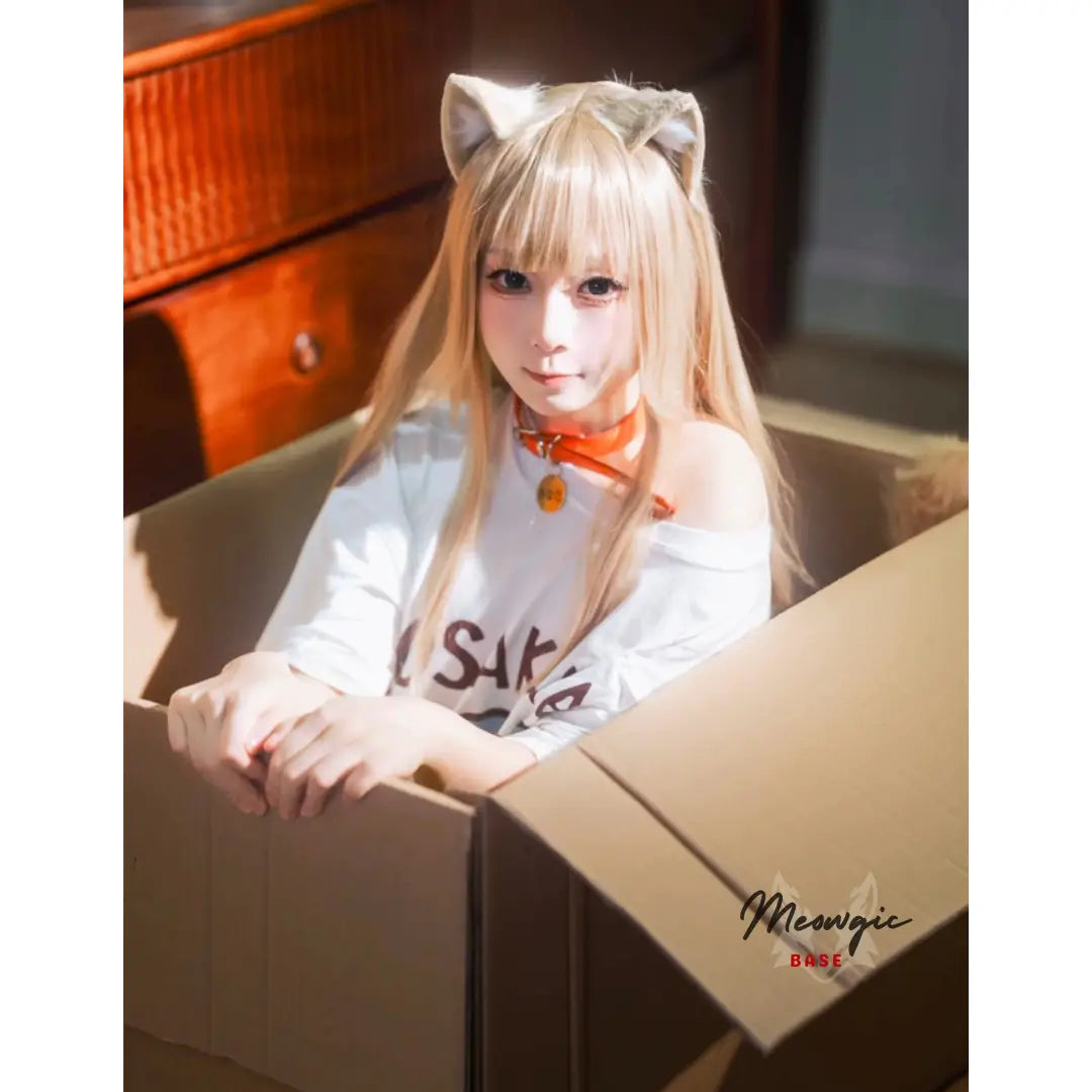 Japanese Handmade Fox Ears Headband for Cosplay - Meowgicbase