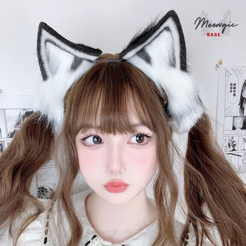 Dynamic Moving Fox Ears for Expressive Cosplay Black - Meowgicbase