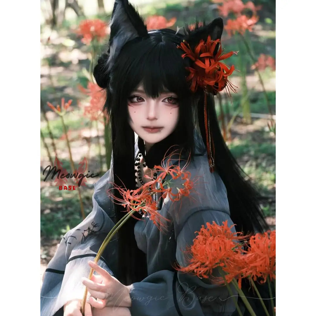 Moving Wolf Ears Headband | Anime Cosplay - - Meogicbase