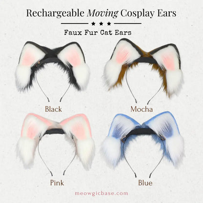 Anime-Grade Moving Cat Ears | Kawaii Tech Accessories