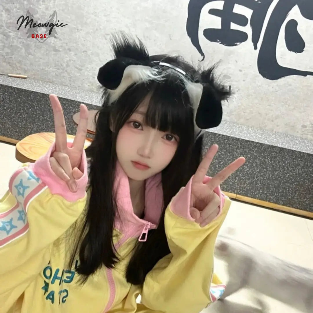 Flexible Anime Fox Ears & Tail Costume Set - - Meogicbase