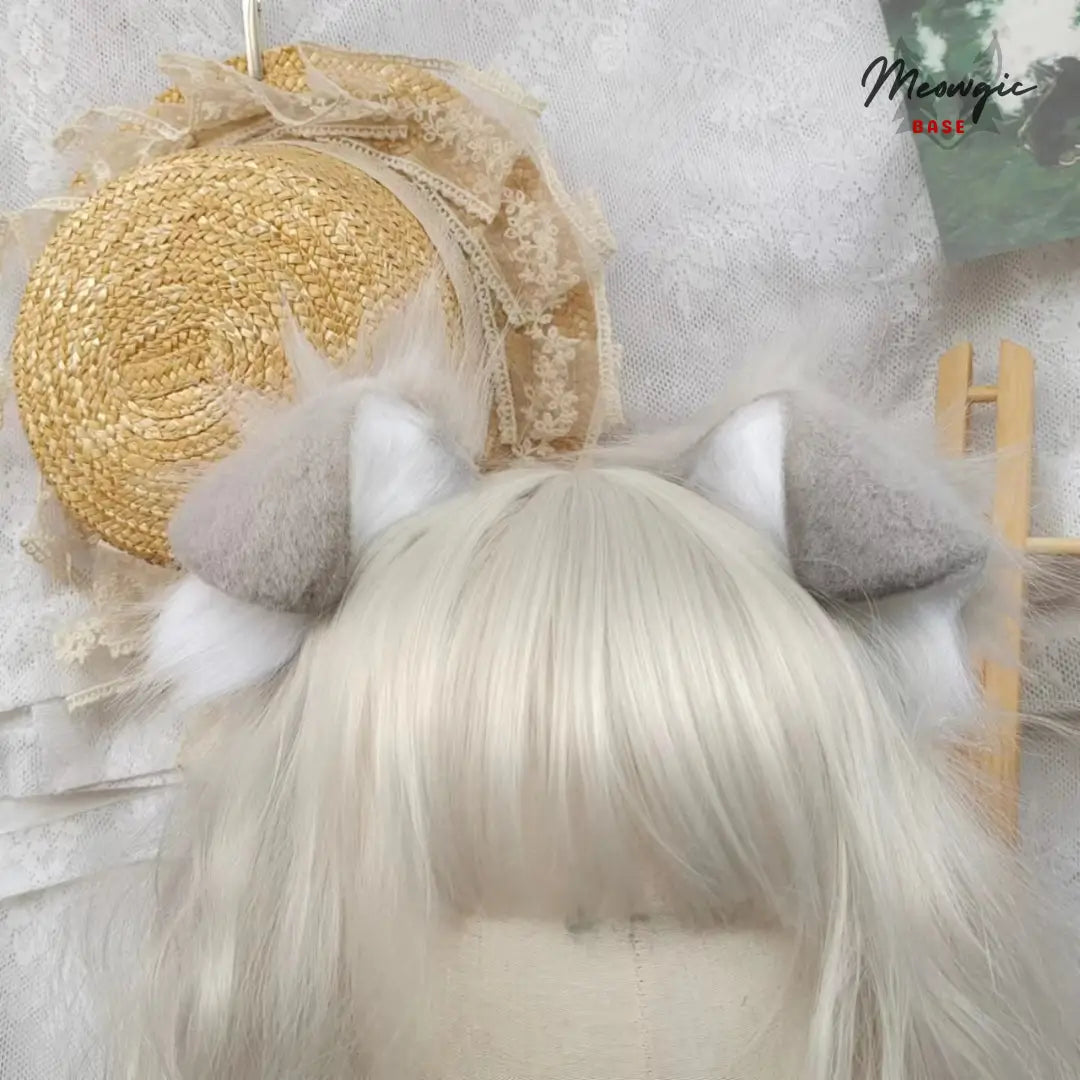 Flexible Anime Fox Ears & Tail Costume Set - - Meogicbase