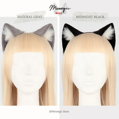 Japanese Handmade Fox Ears Headband for Cosplay - - Meogicbase