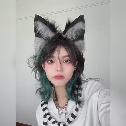 Moving Wolf Ears Headband | Anime Cosplay