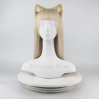 Japanese Handmade Fox Ears Headband for Cosplay