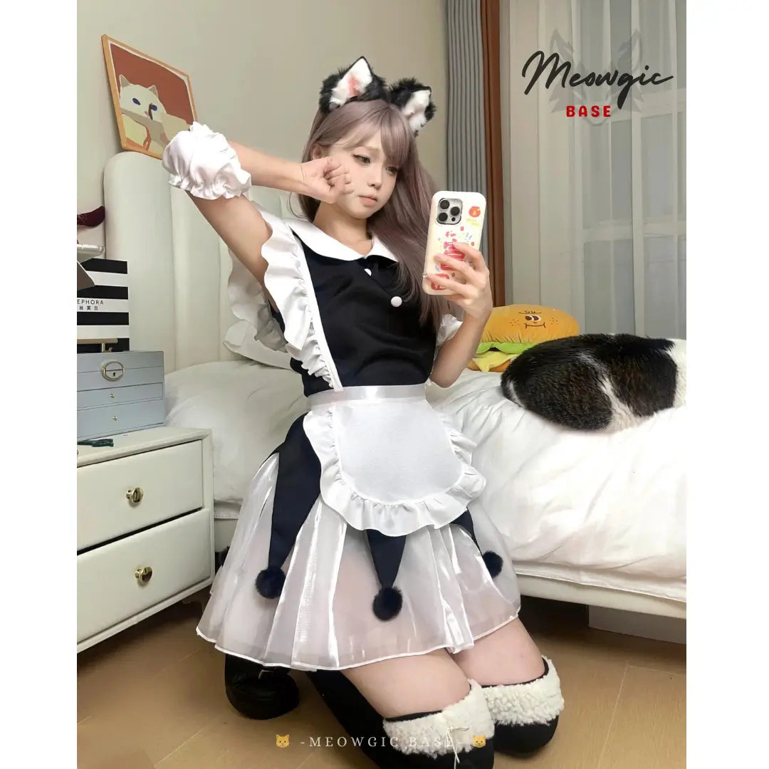 Electric Moving Fluffly Cat Ears Cute Kitty Cosplay - - Meogicbase